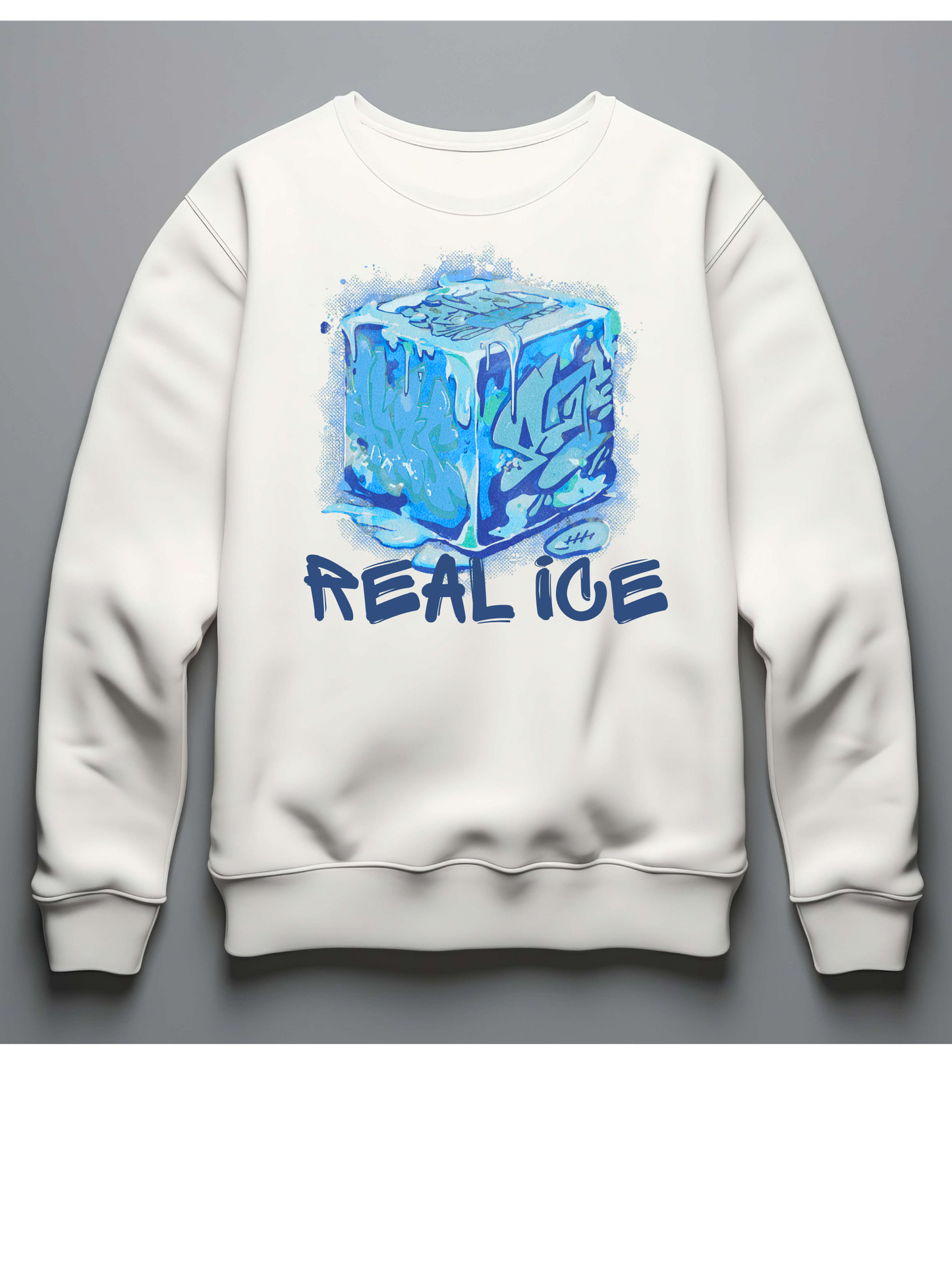 Real Ice, Premium DTF Printed T-Shirt