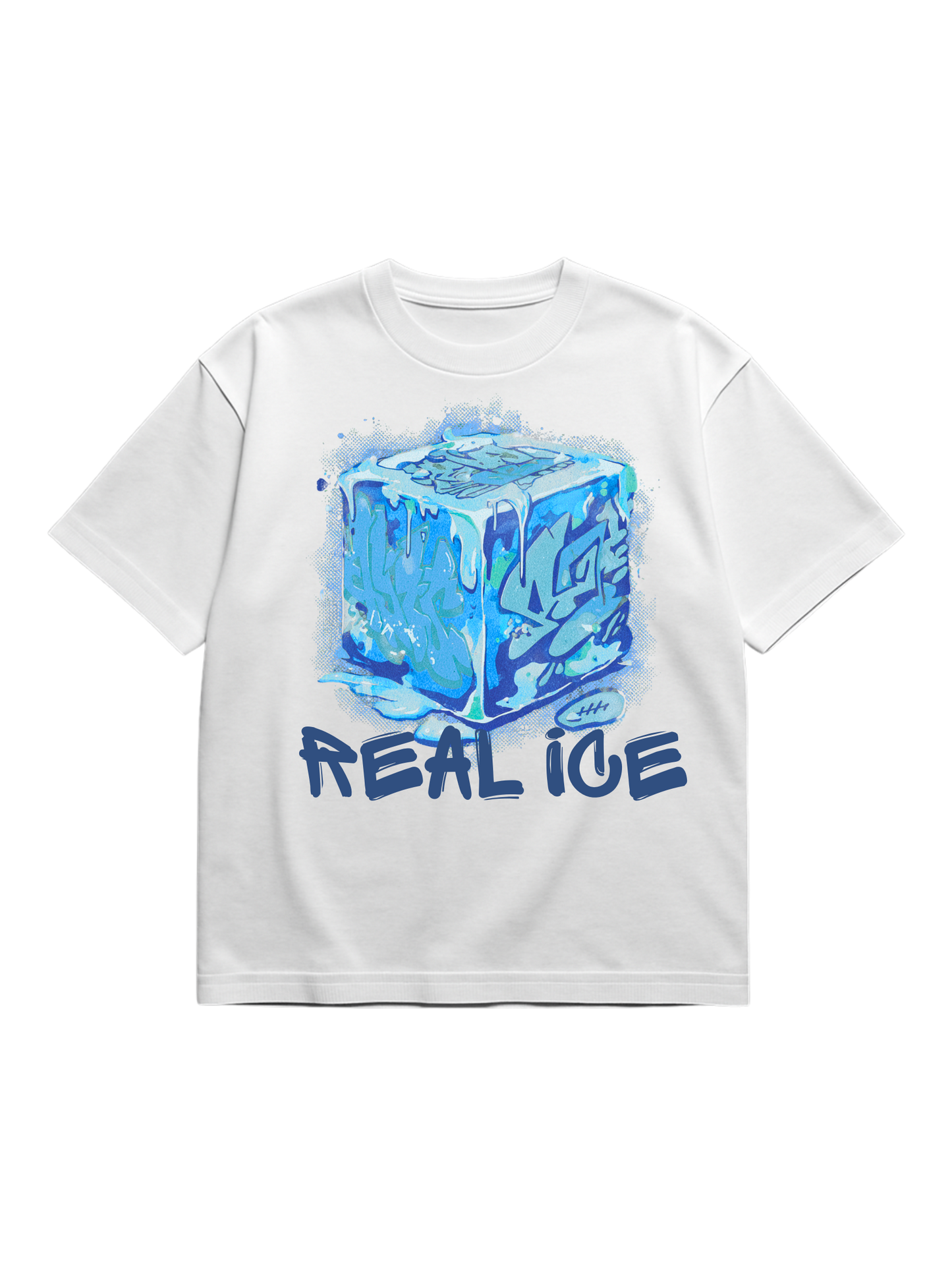 Real Ice, Premium DTF Printed T-Shirt