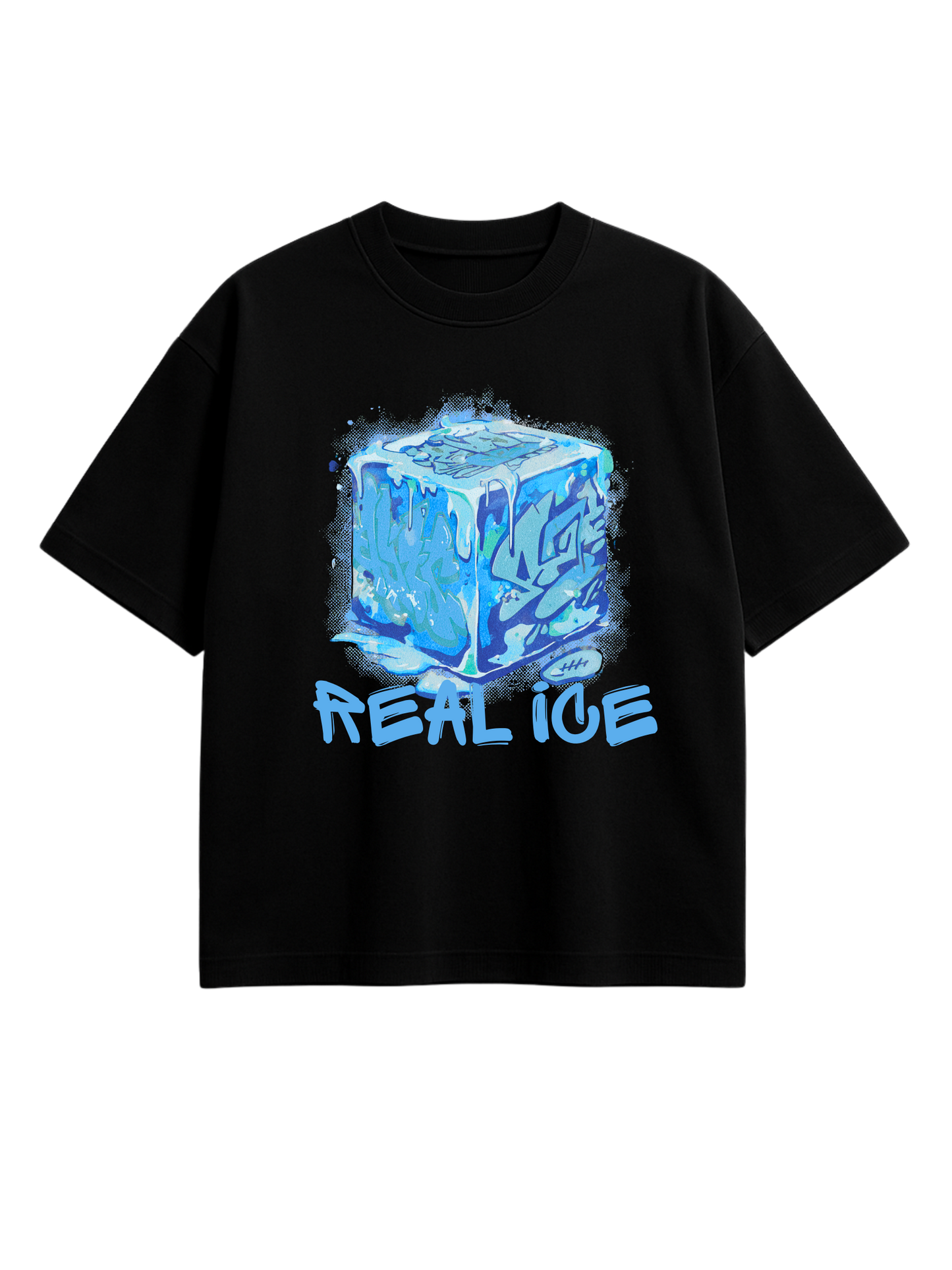 Real Ice, Premium DTF Printed T-Shirt