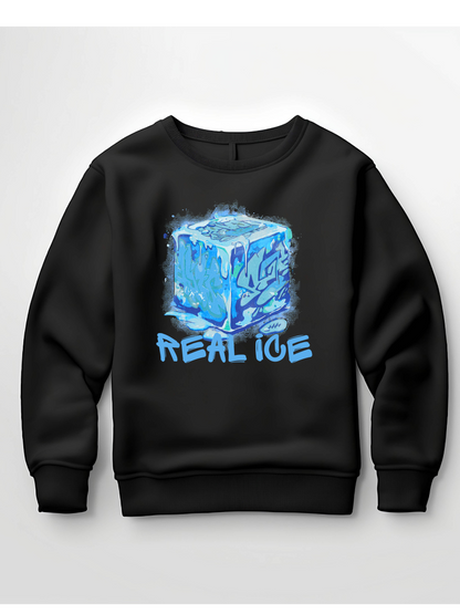 Real Ice, Premium DTF Printed T-Shirt