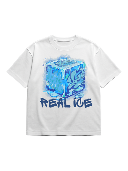 Real Ice, Premium DTF Printed T-Shirt