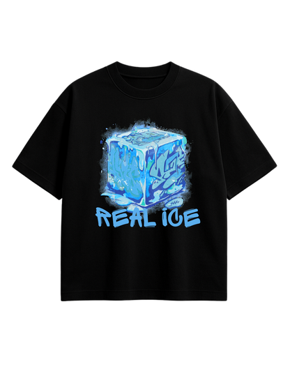 Real Ice, Premium DTF Printed T-Shirt